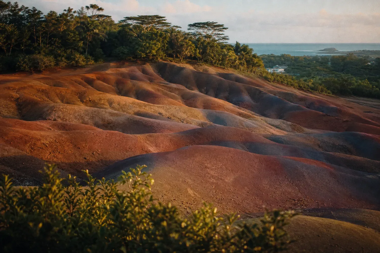 Chamarel : terre des 7 couleurs, cascade et rhumerie en une journée