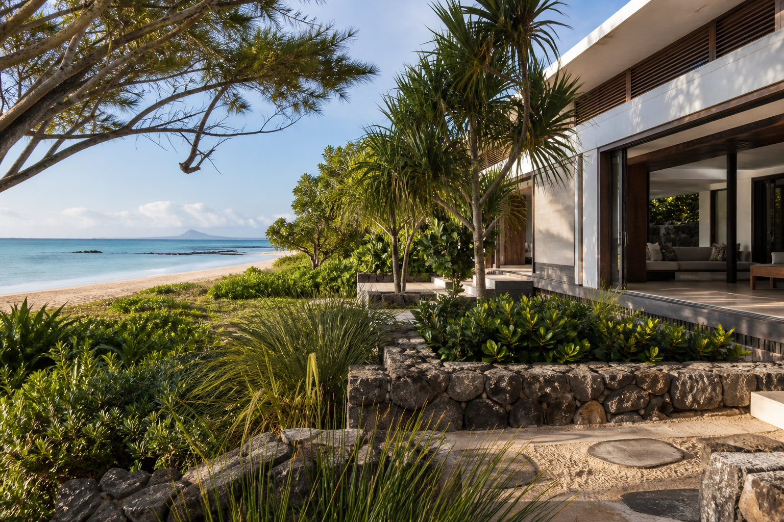 L’achat d’une villa pied dans l’eau à l’île Maurice se prépare
