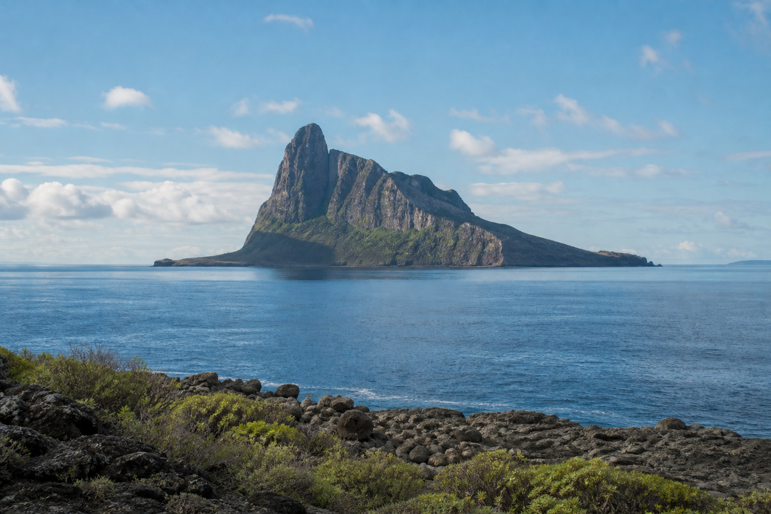 Le coin de Mire à l’île Maurice se découvre depuis la mer